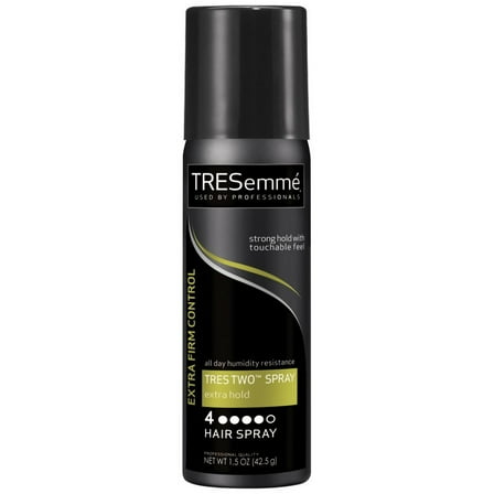 TRESemme TRES Two Extra Hold Aerosol Hairspray, Travel Size, 1.5 Oz, 1 Count - Hair Care Products
