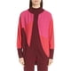thumbnail image 1 of Suéter tipo cárdigan con bloques de color St. John para mujer, rosa, PS, 1 of 1