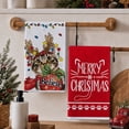 thumbnail image 5 of Sm:)e Believe Cat Christmas Kitchen Dish Towels Set of 2 18x26 Inch Red, 5 of 7