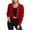 Red, variant on ShomPort V-Neck Knit Sweater Cardigan for Women Fall Elegant Cropped Long Sleeve Button Down Knit Outwear