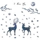 thumbnail image 1 of Deer Wall Decal Forest Birch Trees Vinyl Sticker Wall Decal Wall Stickers Kids Bedroom Decor Nursery Bedroom, 1 of 4