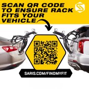 Saris Trunk Bike Rack Mount Bones EX for Car and SUV, 2 Bikes