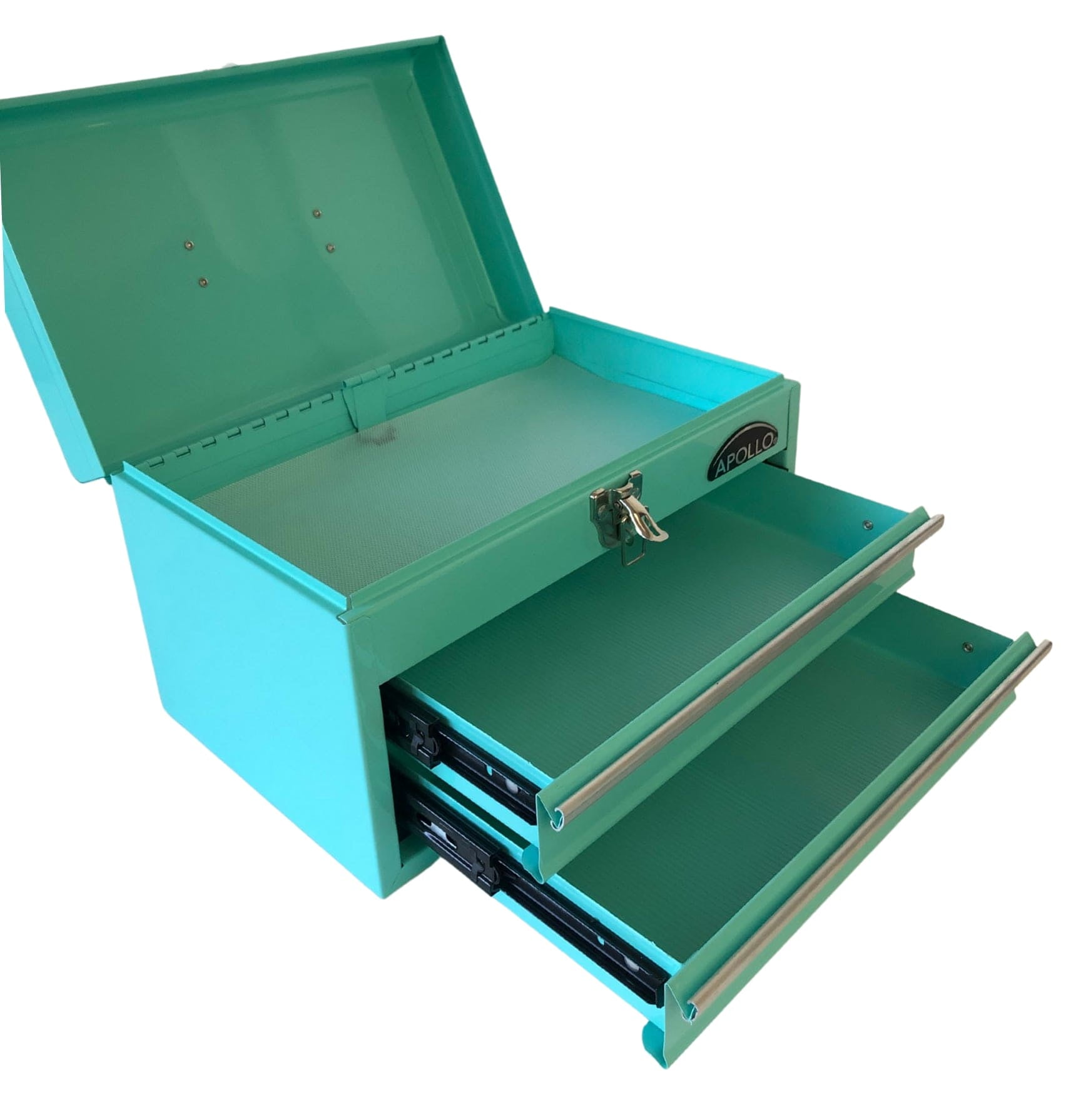 Apollo Tools Aqua Green Steel Tool Chest with Powder Coated Finish - DT5010GR
