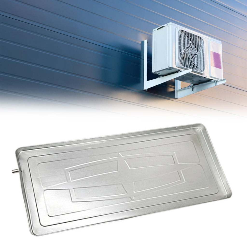 CIYISON Professional Air Conditioner Condensation Water Collector Drip Tray With Extended Pipe and Clamps For Drainage System
