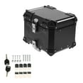 thumbnail image 2 of Motorcycle Top Case, Motorcycle Trunk Black Heavy Duty  For Luggage For Motorcycle, 2 of 8
