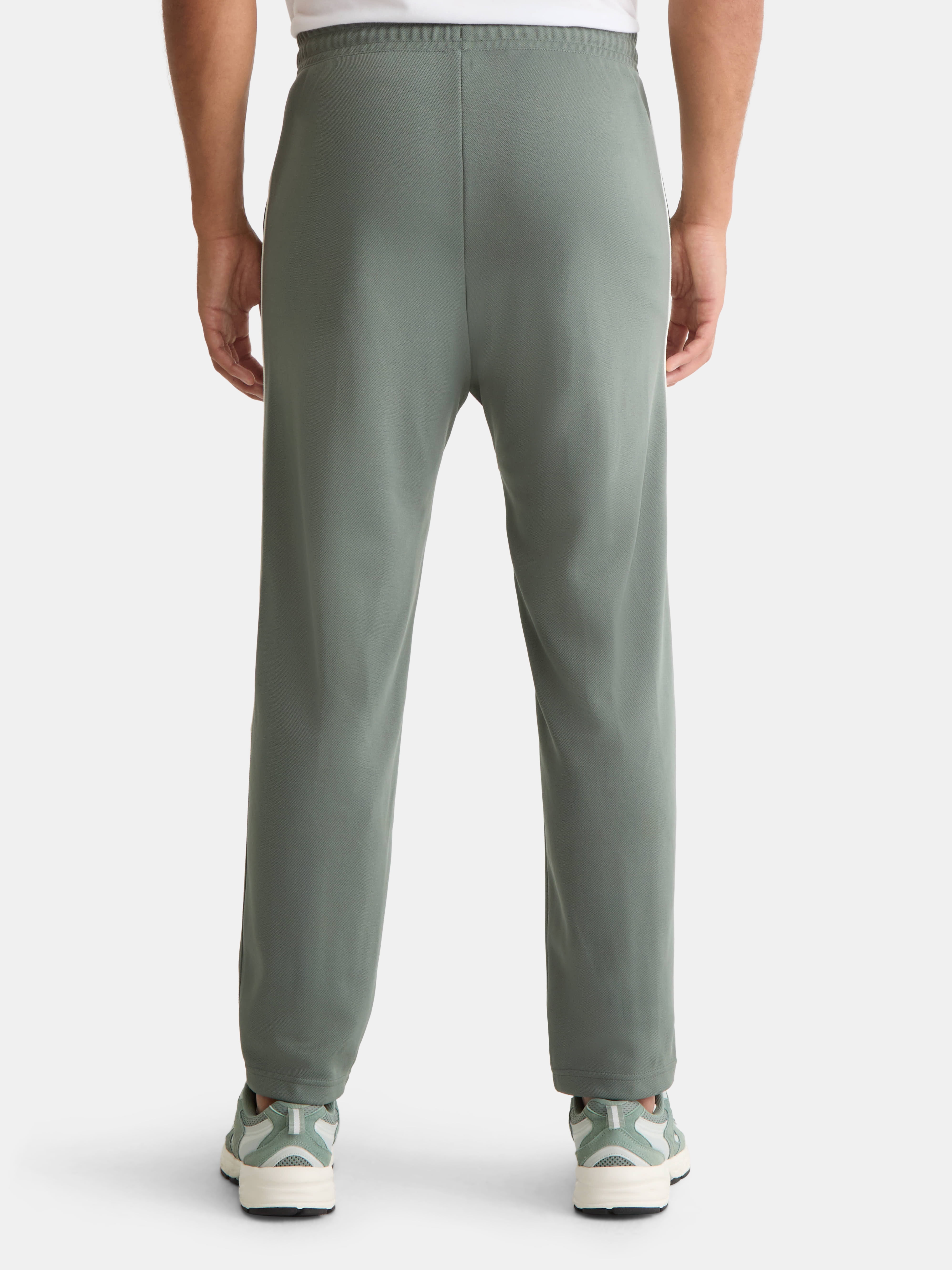 Athletic Works Men's and Big Men's Tricot Track Pants with Side Stripes, Sizes S-3XLT