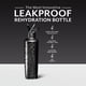 thumbnail image 2 of Botella de agua BrüMate Rehydration Mini Kids 480 ml Onyx Leopard, 2 of 9