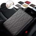 thumbnail image 1 of onlyliua ¡ ¡Ofertas Del Día! ¡Liquidación! Almohadilla para Reposabrazos de Automóvil, Estilo Universal - Almohadilla para Consola Central de Automóvil, Almohadilla para Reposabrazos de Cuero para, 1 of 7