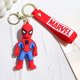 thumbnail image 1 of Llaveros de superhéroes de Los Vengadores, llaveros de PVC de Marvel, Iron Man, Spiderman, Capitán América, muñeco de Anime de dibujos animados lindo, llavero colgante Fivean unisex, 1 of 2