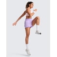 thumbnail image 4 of CRZ YOGA  2 in 1 Double Layer Running Shorts for Women 3" Athletic Tennis Workout Pants with Zip Pockets, 4 of 5