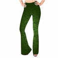 thumbnail image 1 of Leggings de Entrenamiento de Talle Alto Para Mujer Pantalones de Yoga Acampanados Con Control de Barriga Elásticos Que No Se Ven A Través Odeerbi ODB-6, 1 of 5