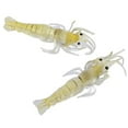 thumbnail image 3 of 10x señuelos realistas para gambas y gambas, lubina , mar, río, pesca, bacalao, cebo para salmón shamjiam Cebos de pesca, 3 of 5