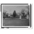 thumbnail image 2 of Historic Framed Print, East portico of White House, Washington, D.C., 17-7/8" x 21-7/8", 2 of 9