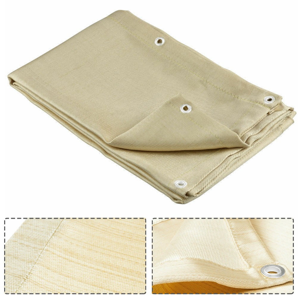 Fiberglass Welding Blanket 4' x 6' Fireproof Blanket 1/3”(8mm) Thickened –  Tacos Y Mas