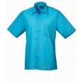 thumbnail image 1 of Premier Mens Short Sleeve Poplin Shirt, 1 of 2