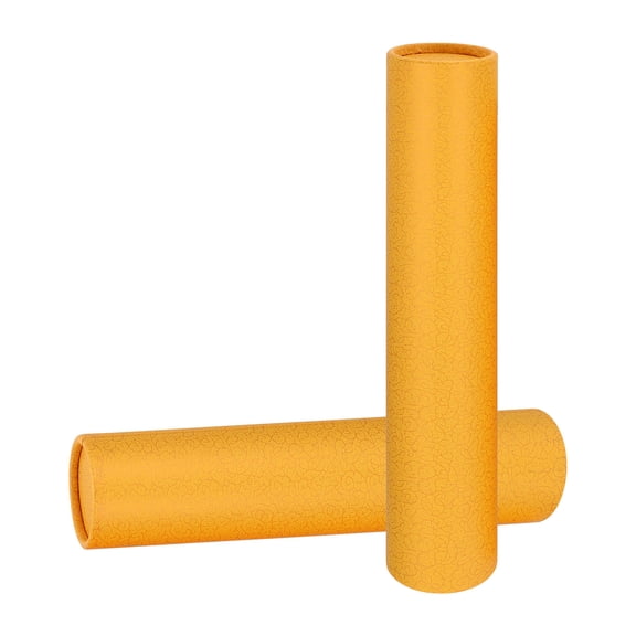 GETAJGHSD Storage Tubes Cylindrical Mailing Tube for Maps in Orange Light-resistant 1Pack