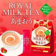 Nittoh Royal Milk Tea 2020 New Amaou Strawberry flavor (10 Sticks)