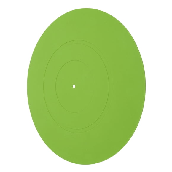 Absorb Vibration, Improve Sound Quality with Turntable Platter Mat, Upgrade LP Record Players, Reduce Noise, Tighter Bass, 12in Rubber Pad for Rega, Fluance, Music Hall