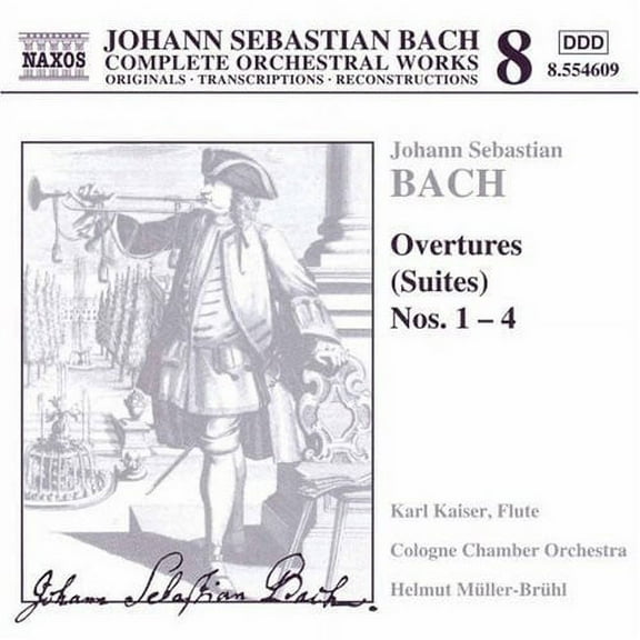 J.S. Bach - Overtures (Suites) 1-4 - Music & Performance - CD