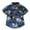 Blue, variant on BJUTIR Little Boys Shirts & Tops Button Hawaiian Short T-Shirt Kids Floral Vacation Summer Shirt Toddler Sleeve Boys Tops Beach Down Baby Boys Tops