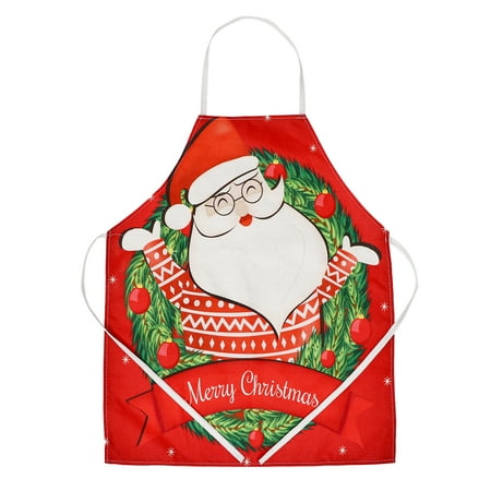

Christmas Elements Apron Home Apron Creative Cartoon Apron Decorative Apron
