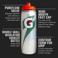 thumbnail image 2 of Botella Gatorade Insulated Squeeze de 900 ml, color plateado, 2 of 6