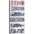 thumbnail image 2 of Temporary  Sticker, Full Arm Temporary  Rich Patterns Lifelike   For Arms For Legs, 2 of 8