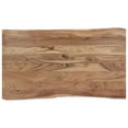 thumbnail image 2 of vidaXL Table à Manger 140x80x76 cm Bois d'Acacia Massif, 2 of 5