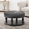 thumbnail image 3 of Dasun OTTOMAN, Charcoal, 3 of 5
