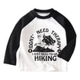 thumbnail image 1 of Pimfylm T-Shirts à Manches Courtes pour Enfants Filles Garçons Col Ras du Cou T-Shirts pour Enfants Garçons Mode Hauts Longs Profonds Confortables Doux Chauds Mode Mignons Imprimés de Dessins Animés Taille pour Enfants pour 2-3 Ans,Noir, 1 of 3