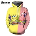 thumbnail image 1 of Sudadera Con Capucha Con Estampado 3d De Bob Esponja casual De Moda Para Hombres, 1 of 6
