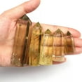 thumbnail image 2 of RSAMD Natural Smoky Citrine Quartz Obelisk Crystal Wand Tower Point Rock Healing Reiki-1PC (Random Pick)-3-4cm, 2 of 9