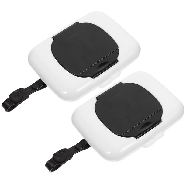 2 piezas de toallitas portátiles dispensador de limpieza reutilizable dispensador de limpieza reutilizable