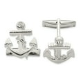 thumbnail image 1 of Beautiful Sterling Silver Anchor with dangle rope Cufflinks, 1 of 2