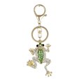 thumbnail image 2 of Naierhg Fashion Frog Metal Rhinestone Keyring Keychain Car Key Holder Bag Pendant Gift, 2 of 8