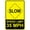 color54, variant on Slow: Speed Limit 35 MPH Advisory 8"x12" Aluminum Sign