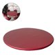 thumbnail image 5 of Mantel redondo - Mantel de tela impermeable resistente para limpiar la mesa del comedor vino rojo, 5 of 8