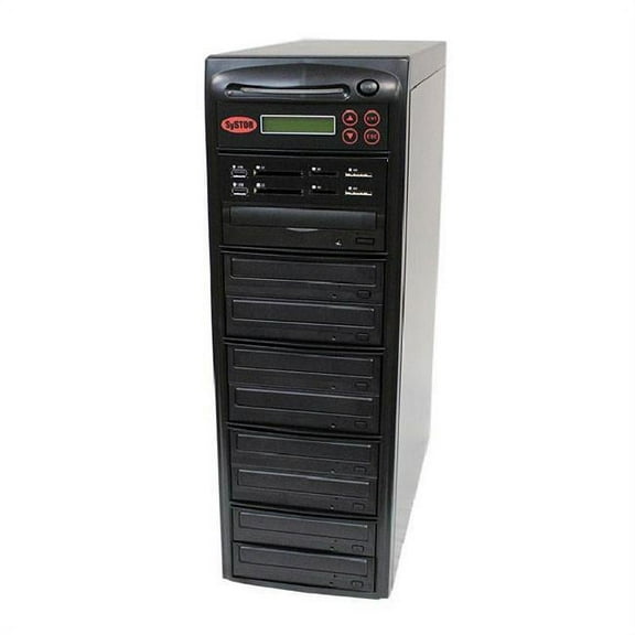Systor 1-8 Multi-Media Center with USB SD & CF & Disc Duplicator