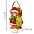 thumbnail image 3 of BKER Christmas Bag Kids Candy With Cartoon Santa Tree Perfect For Giving And Festive On Silent Night, 3 of 5