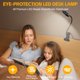 thumbnail image 2 of Lámpara de escritorio Foneso Clip on Light, 48 LED USB, 3 modos de color, negro, 2 of 9
