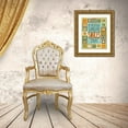 thumbnail image 3 of Faust, Richard 15x18 Gold Ornate Wood Framed with Double Matting Museum Art Print Titled - Awesome Words 8, 3 of 4