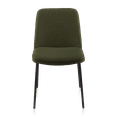 thumbnail image 4 of Bouclair Chaise de Salle à Manger en Tissu Kaki et Métal, 4 of 10