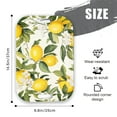 thumbnail image 3 of Serving Trays with Handles, 14.5 x 9.8 inch Rectangular Plastic Tray for Restaurant, Kitchen, Lemon And Lemon, 3 of 7