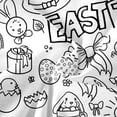thumbnail image 4 of Gunia Todder Boys Girls Easter Sleepwear Kids Coloring Comfortable Diy Hand Drawn Hoodie Set Unisex Kids Sweatshirt Pants Outfit Soft Cute Unisex Pajama 3-9 Years, 4 of 5