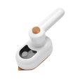 thumbnail image 3 of Matoen Steamer Iron, Handheld Clothing Steamer Travel Mini, Portable Steamer for Clothes, 180° Rotatable, Ironing & Steaming, Dorm Room Essentials, White, 3 of 4