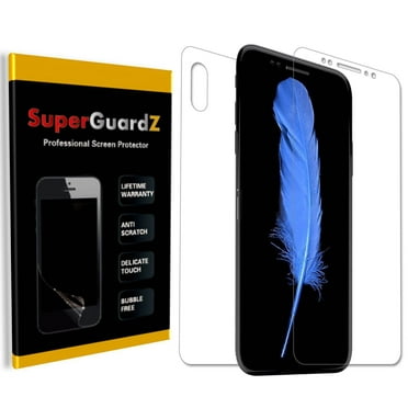 For iPhone X / iPhone 10 Year Edition - SuperGuardZ FULL BODY [Front   Back] Full Coverage HD Clear Screen Protector   LED Stylus Pen