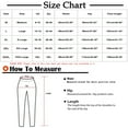 thumbnail image 2 of Ohufall Maternity Flared Pants for Women Plus Size Fashion Stretch Loose High Waisted Belly Support Work Pants Summer Solid Casual Wide Leg Pregnancy Suit Pants, 2 of 3