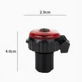 thumbnail image 3 of Bicycle Rearview Mirrors 360° Adjustable Bike Handlebar Mirror Blast-Resistant Glass Lens Safe Bike Mirror with Warning Light, 3 of 8