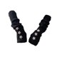 thumbnail image 2 of Calentadores de brazos para clima frío, mitones de punto para invierno, mangas de punto, guantes de punto Negro con estrella, 2 of 9