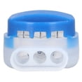thumbnail image 4 of 3 Hole Terminal Block, Engineering Plastic Shell Good Conductivity Phosphor Bronze Blade Wire Connector  for 0.5-1.5mm² Cord Diameter, 4 of 7